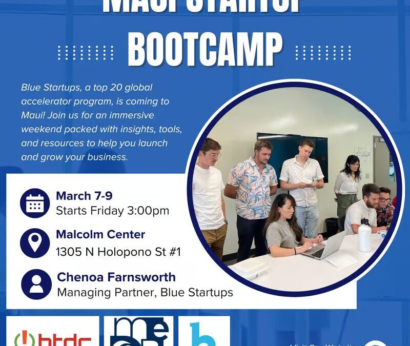 Blue Startups Maui Bootcamp